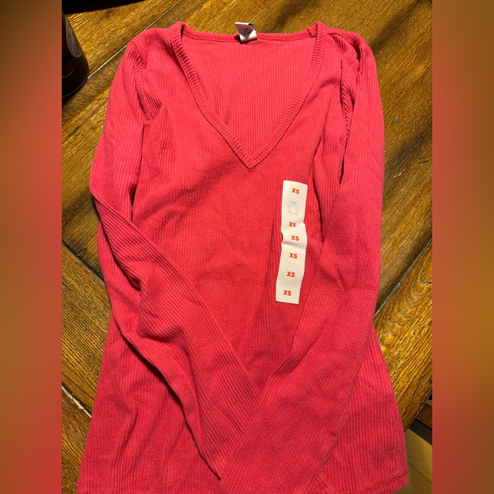 BNWT Old Navy long sleeve shirt sz XS
